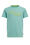 Jungen-T-Shirt mit Muster, Olivgrün
