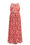 Robe maxi à motif femme - Curve, Rose saumon