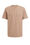 T-shirt relaxed fit à structure homme, Brun clair