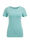 Damen-T-shirt aus Baumwolle, Pastellblau