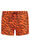 Jungen-Badehose mit Muster, Orange