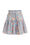 Mädchen-Hosenrock mit Muster, Mehrfarbig