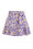 Jupe-culotte à motif fille, Multicolore
