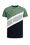 Jungen-T-Shirt mit Muster, Grün