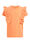 T-shirt à broderie anglaise fille, Orange